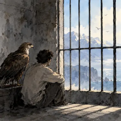 Prisoner - poem by - Alexander Pushkin