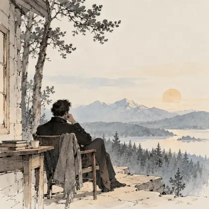 Solitude - poem by - Alexander Pushkin