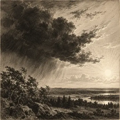 The Cloud - poem by - Alexander Pushkin