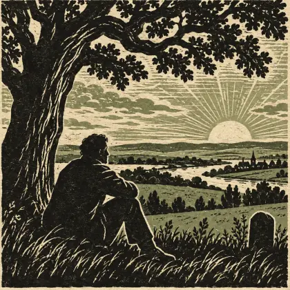 Thoughts - poem by - Alexander Pushkin
