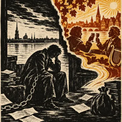 To Yazykov - poem by - Alexander Pushkin