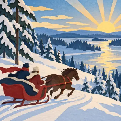 Winter Morning - poem by - Alexander Pushkin