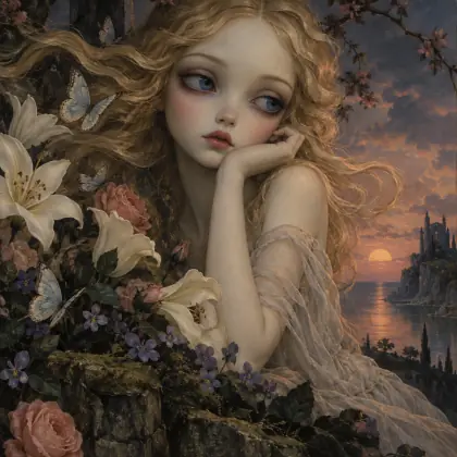 Adeline - poem by - Alfred Lord Tennyson