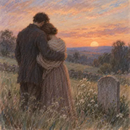 As thro' the land at eve we went... - poem by - Alfred Lord Tennyson