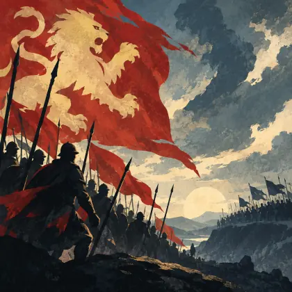 English War Song - poem by - Alfred Lord Tennyson