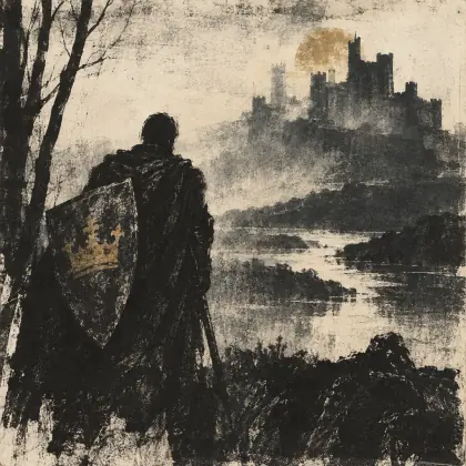 Idylls Of The King - Part VI - Balin and Balan - poem by - Alfred Lord Tennyson
