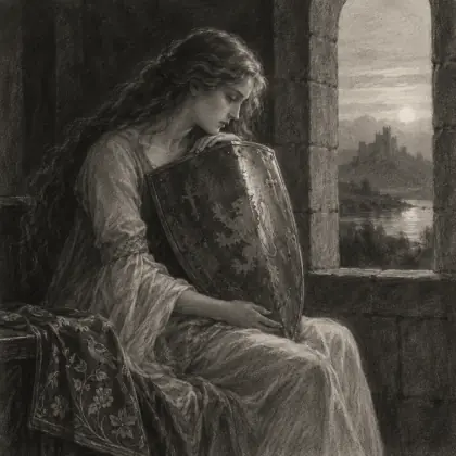 Idylls Of The King - Part VIII - Lancelot and Elaine - poem by - Alfred Lord Tennyson