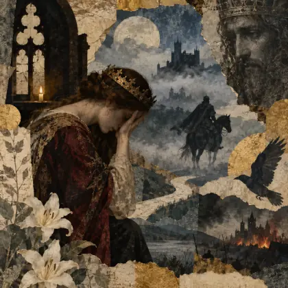 Idylls Of The King - Part XII - Guinevere - poem by - Alfred Lord Tennyson