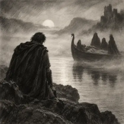 Idylls Of The King - Part XIII - The Passing of Arthur - poem by - Alfred Lord Tennyson
