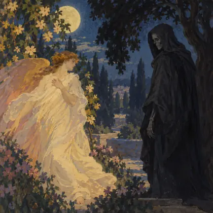 Love and Death - poem by - Alfred Lord Tennyson