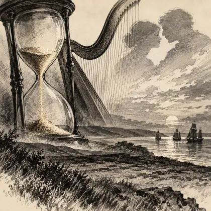 Love took up the glass of Time... - poem by - Alfred Lord Tennyson