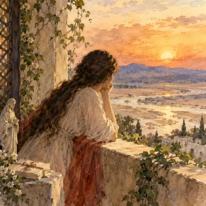Mariana in the South - poem by - Alfred Lord Tennyson