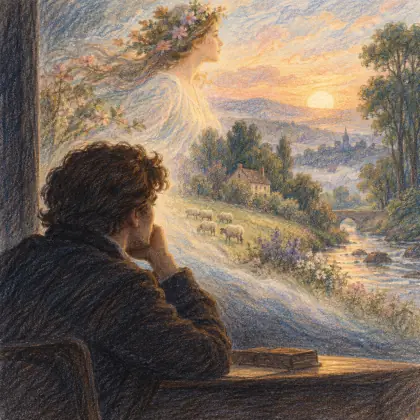 Ode to Memory - poem by - Alfred Lord Tennyson