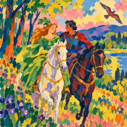 Sir Launcelot and Queen Guinevere - poem by - Alfred Lord Tennyson