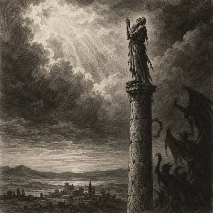 St Simon Stylites - poem by - Alfred Lord Tennyson