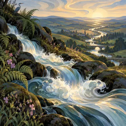 The Brook - poem by - Alfred Lord Tennyson