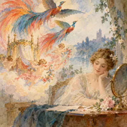 The Day-Dream - Part IX - Epilogue - poem by - Alfred Lord Tennyson