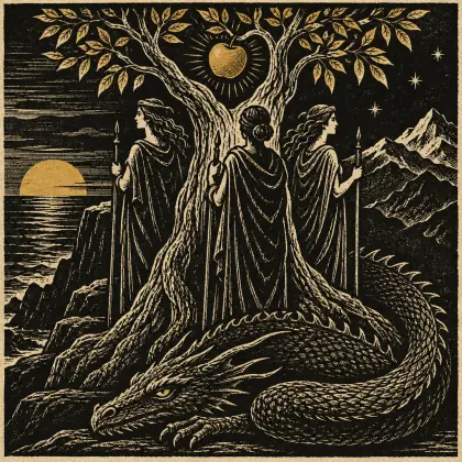 The golden apple - poem by - Alfred Lord Tennyson