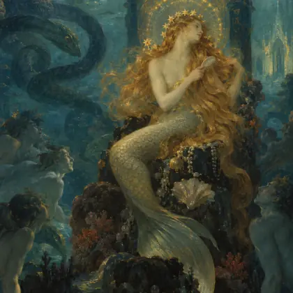 The Mermaid - poem by - Alfred Lord Tennyson