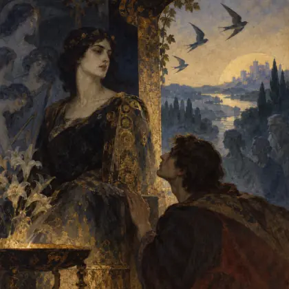 The Princess - Part IV - poem by - Alfred Lord Tennyson