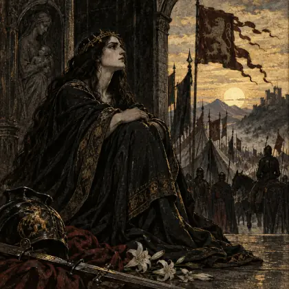 The Princess - Part V - poem by - Alfred Lord Tennyson