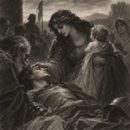 The Princess - Part VI - poem by - Alfred Lord Tennyson