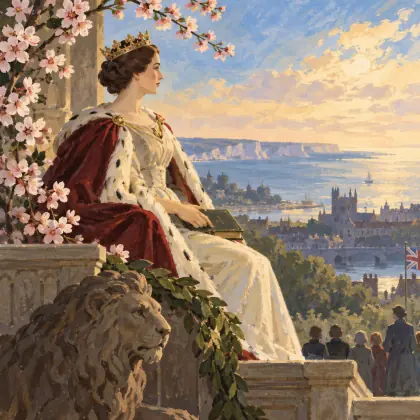 To the Queen - poem by - Alfred Lord Tennyson