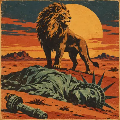 Making the Lion for All It's Got -- a Ballad - poem by - Allen Ginsberg