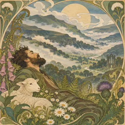 Wales Visitation - poem by - Allen Ginsberg
