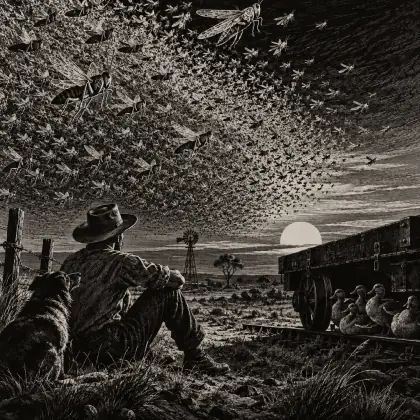 A Ballad of Ducks - poem by - Banjo Paterson