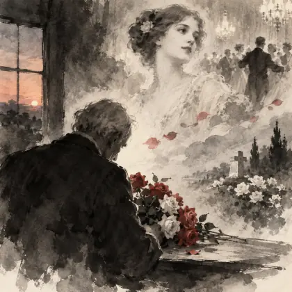 A Bunch of Roses - poem by - Banjo Paterson