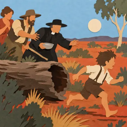 A Bush Christening - poem by - Banjo Paterson