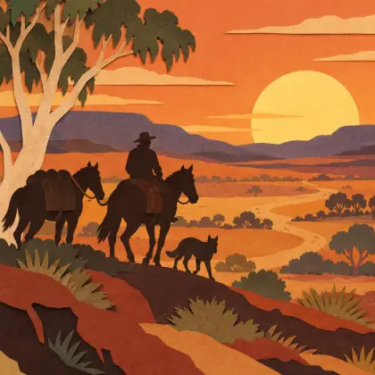 A Bushman's Song - poem by - Banjo Paterson