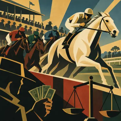 A Disqualified Jockey's Story - poem by - Banjo Paterson
