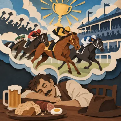 A Dream of the Melbourne Cup - poem by - Banjo Paterson