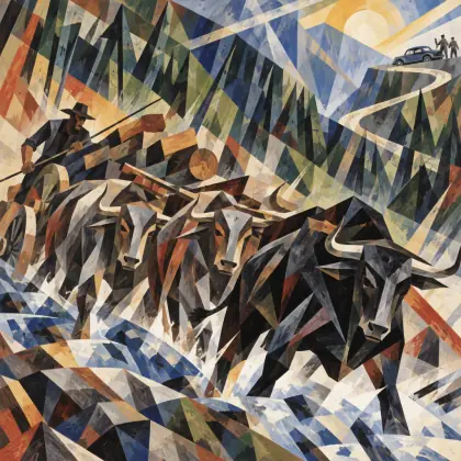 Black Harry's Team - poem by - Banjo Paterson