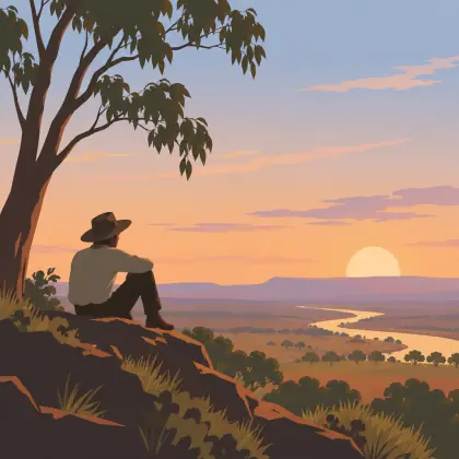 Come-by-chance - poem by - Banjo Paterson