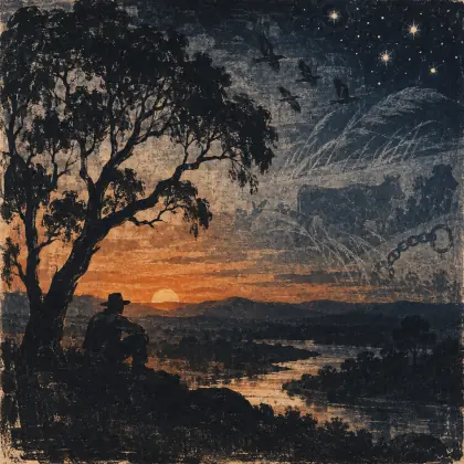 Daylight Is Dying - poem by - Banjo Paterson