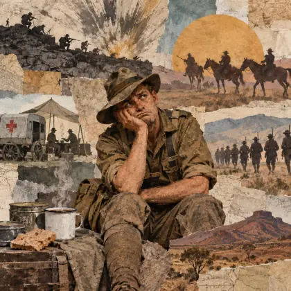 Fed Up - poem by - Banjo Paterson