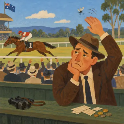 How the Favourite Beat Us - poem by - Banjo Paterson