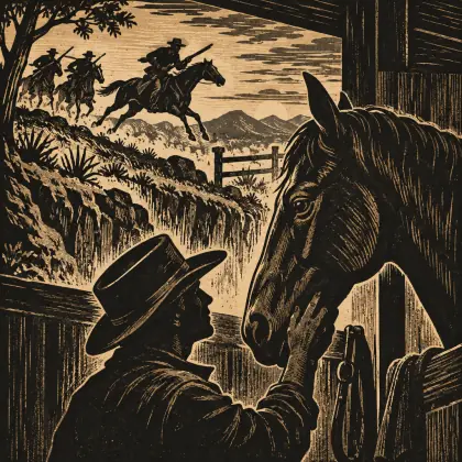 In the Stable - poem by - Banjo Paterson