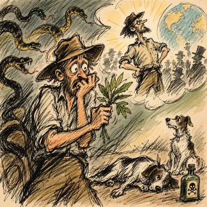 Johnson’s Antidote - poem by - Banjo Paterson