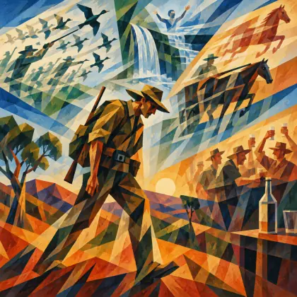 Last Week - poem by - Banjo Paterson
