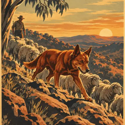 Morgan's Dog - poem by - Banjo Paterson