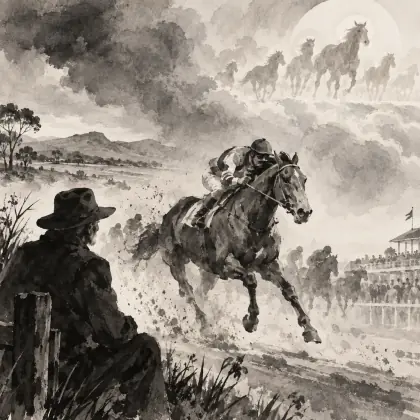 Old Pardon, the Son of Reprieve - poem by - Banjo Paterson