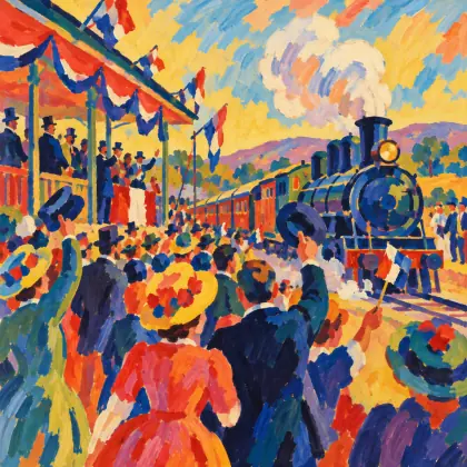 Opening of the Railway Line - poem by - Banjo Paterson
