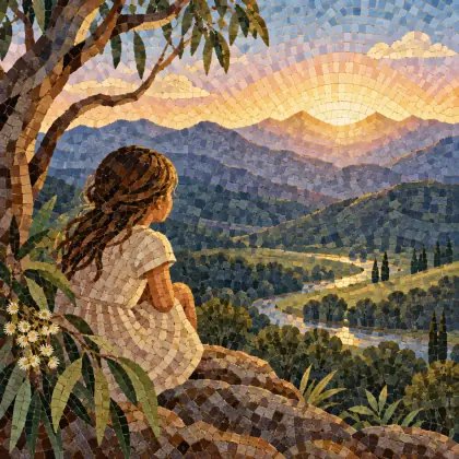 Over the Range - poem by - Banjo Paterson
