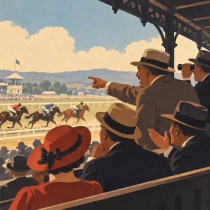 Riders in the Stand - poem by - Banjo Paterson