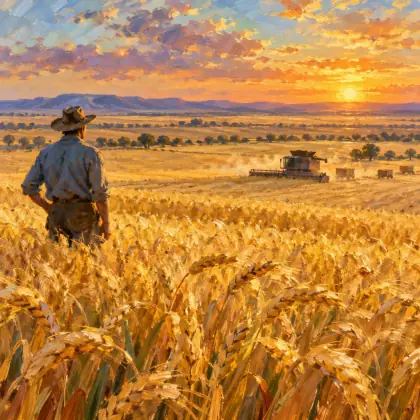 Song of the Wheat - poem by - Banjo Paterson