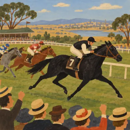 Sydney Cup 1899 - poem by - Banjo Paterson